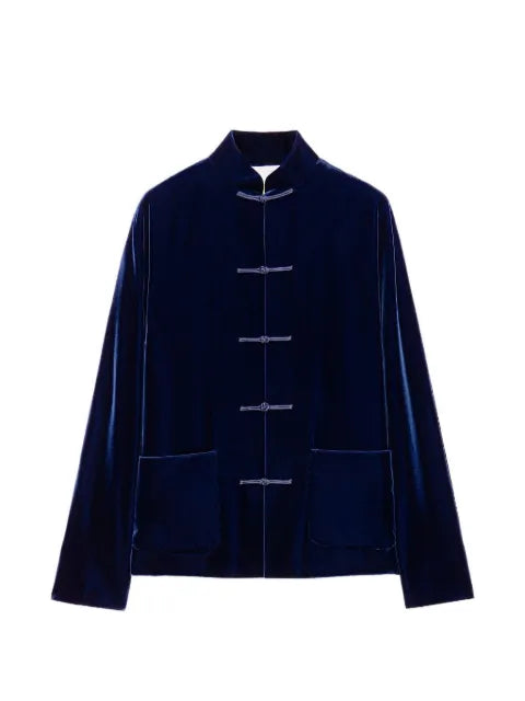 Shanghai Tang knot-button pocket jacket