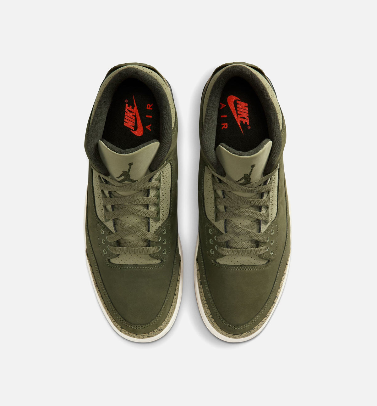 Air Jordan 3 Retro Medium Olive – Men's Lifestyle Shoe | Medium Olive/Sequoia/Neutral Olive/Sail/Total Crimson
