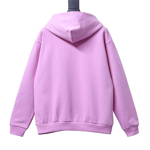 Sp5der OG Web Hoodie Pink